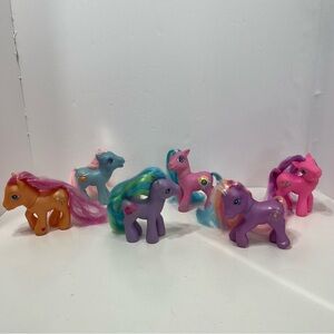 MY LITTLE PONY Lot of 6 toys ponies